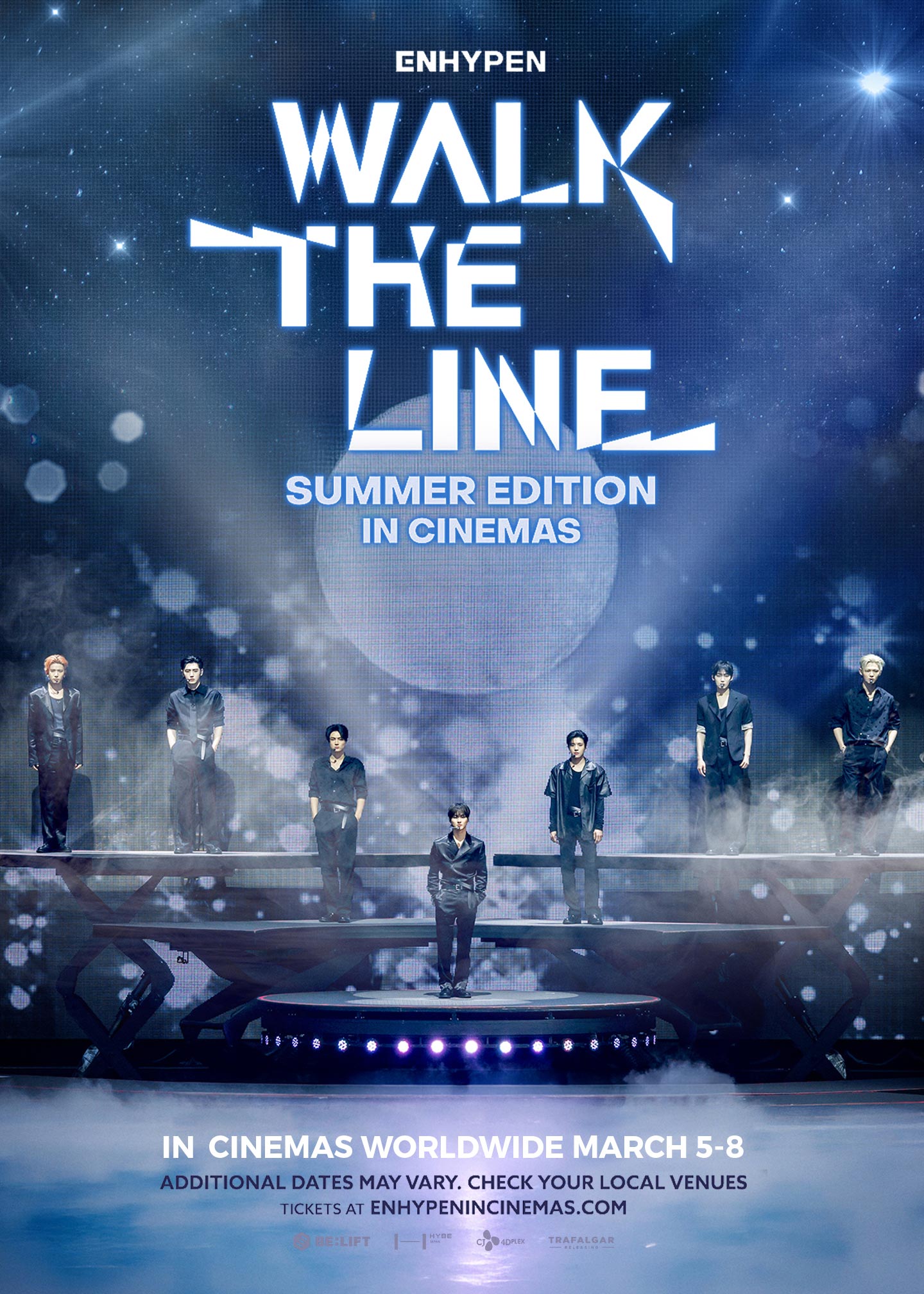 Enhypen Walk the Line Summer Edition in Cinemas | SF Cinema